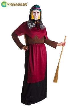 BEFANA DONNA CON MASCHERA